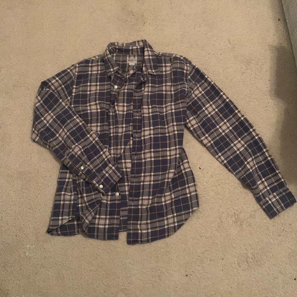 J. Crew Button Down Plaid Shirt